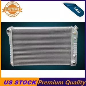 KKS Polished 3 Row Aluminum Radiator Fit 73-87 Chevy Camaro Many GM Trucks 26"W - Bild 1 von 9