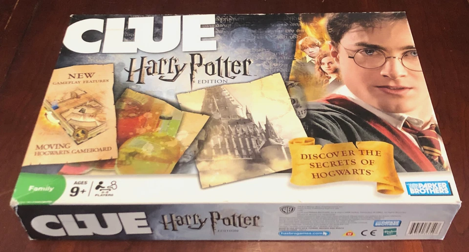 Hasbro Gaming Clue: Wizarding World Harry Potter Mystery Board Game 2008 - Image 1 of 4