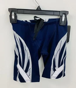 TYR Phoenix Splice Youth Jammer Bathing Suit- Navy/White ~ EUR 22 (US 6/7) Small - Picture 1 of 7