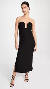 Alexis Romani Dress Black S NWT $595 - Picture 1 of 6