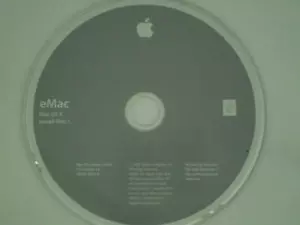 Apple Macintosh eMac (2004) Software Install/Restoration CD’s - 2 CD's - Picture 1 of 2