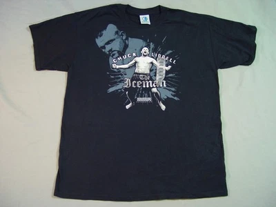 MMA AUTHENTICS CHUCK LIDDELL THE ICEMAN T SHIRT SIZE LARGE FROM HOT TOPIC - Image 1 of 4