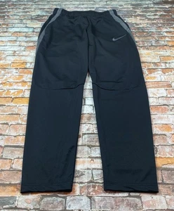 Nike Pants Adult Large Black Peformance Athletic Training Workout Gym Mens - Picture 1 of 14