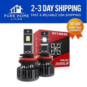 High-Lumen 25000LM Core LED Bulbs -  Waterproof for Fog and Night Driving - Picture 1 of 8
