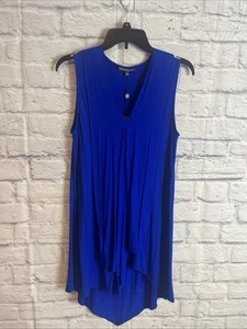 Adrianna Papell Women’s NWT Drapey Sleeveless Tunic Top Size Small  - Picture 1 of 6