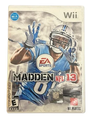 Madden NFL 13 (Nintendo Wii, 2012) With Manual - Image 1 of 3