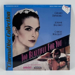 Too Beautiful For You Laserdisc Gerard Depardieu - Picture 1 of 2