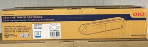 OKI Genuine 45536515 Cyan High Capacity Toner C911 C931 C941 C942 NEW Sealed - Picture 1 of 2