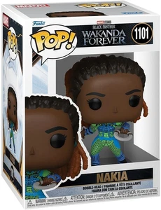 Funko Pop Black Panther Wakanda Forever Nakia personaggio in vinile personaggio da collezione - Foto 1 di 20
