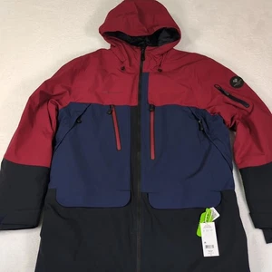 NEW Obermeyer Cirque Jacket Rustic Red Men's Size XL Ski Snowboard Insulated - Picture 1 of 23