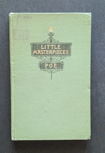 1899 Little Masterpieces by Edgar Allan Poe (Green Hardcover) - Picture 1 of 6