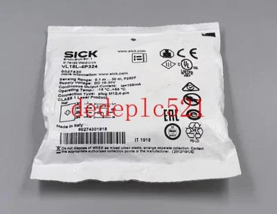 1 PCS NEW IN BOX SICK VL18L-4P324 mirror reflection photoelectric switch sensor - Image 1 of 3