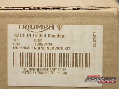 2011 - 2020 TRIUMPH SPEED TRIPLE R & RS 1050 ENGINE SERVICE KIT - T3990414 - Image 1 of 2