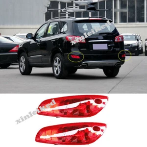 Fit For Hyundai Santa Fe 2010-2012 Car Rear Fog Light Driving Bumper Lamp RH+LH  - Picture 1 of 5