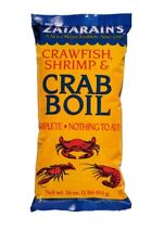 x3 Zatarain’s Crawfish, Shrimp & Crab Boil-Complete• Just Add Seafood•16 Oz Bags