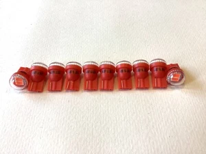 Pinball LED Bulbs 555 CLEAR DOME RED (2 SMD) 10 pieces - Picture 1 of 2