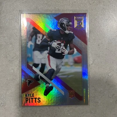 2021 Panini Chronicles Donruss Elite Rookie Card RC #184 Kyle Pitts Atlanta RC - Image 1 of 2