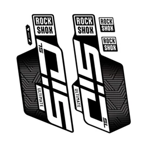 Fork Sticker for 2025 SID Ultimate Flight Attendant Mountain Bike Decals White - Picture 1 of 3