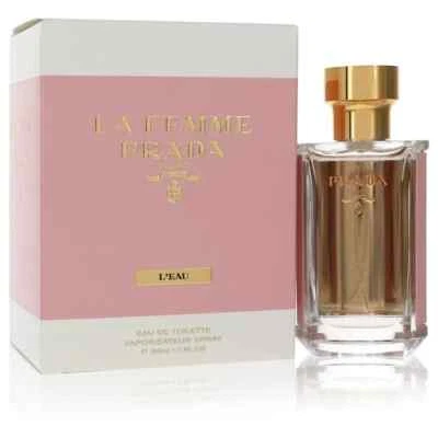 Perfume para mujer Prada La Femme L'eau 1,7 oz/50 ml eau de toilette spray nuevo en caja Foto 1 de 2