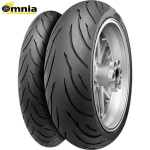 Coppia Gomme Moto Continental ContiMotion 120/70 ZR17 58W + 180/55 ZR17 73W - Foto 1 di 2