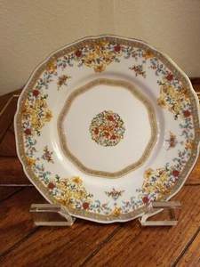 MAGNIFICENT ANTIQUE HUTSCHENREUTHER "PERSIA" BONE CHINA SALAD/DESSERT PLATE - Picture 1 of 9