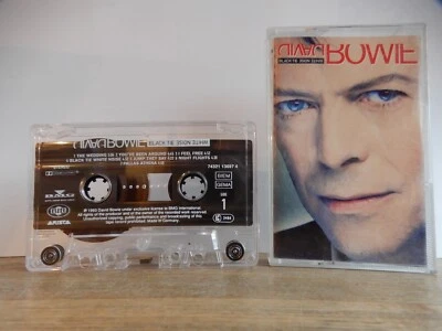 DAVID BOWIE BLACK TIE WHITE NOISE MUSIK KASSETTE MC TAPE 1993 BMG ARISTA - Bild 1 von 4
