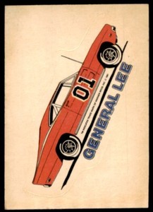 1981 Donruss General Lee Dukes Of Hazzard