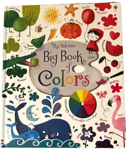 Usborne Books Big Book of Colors Large Board Book BRAND NEW - Foto 1 di 3