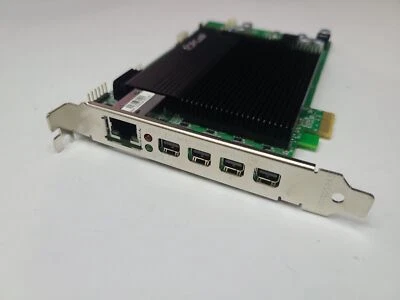 DELL Teradici TERA 2240 PCoIP Quadl-DP Ports PCIe x1 3.0 Remote Access Host Card - Bild 1 von 4
