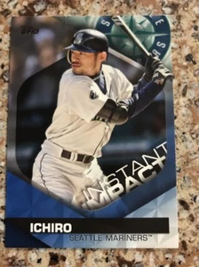Topps Serie 2 2018 Instant Impact Blue Ichiro #4 Mariners - Foto 1 di 2