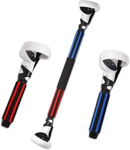 Long Arms Sticks Handle Attachments,Meta/Oculus Quest 2 Extension Grips,Playin.. - Picture 1 of 5