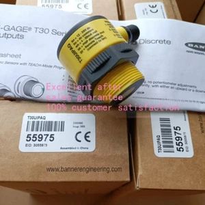 1PCS Brand New BANNER T30UIPAQ 55975 Ultrasonic Sensor - Bild 1 von 3