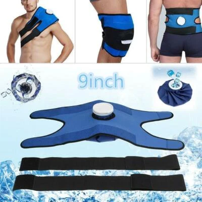 Pain Relief Hot & Cold Therapy Reusable Ice Bag Pack Wrap For Knee Shoulder Back - Image 1 of 4