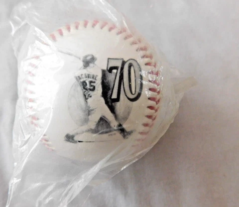Mark McGwire St Louis Cardinals 1998 Single Season HR Record Baseball Sealed Cover