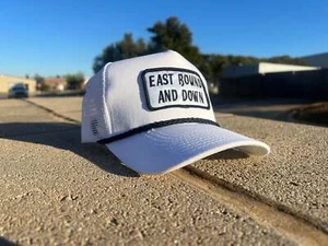 Vintage East Bound and Down Patch Rope Trucker Hat SMOKEY and the Bandit - Picture 1 of 1