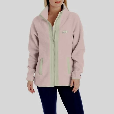 Chaqueta Sherpa Champion para Mujer, Rosa Silencio, XL Foto 1 de 4