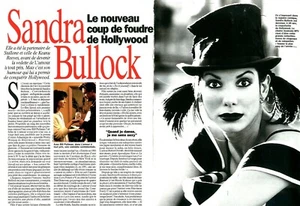 A - Coupure de presse Clipping  Sandra Bullock  (2 pages) - Picture 1 of 1
