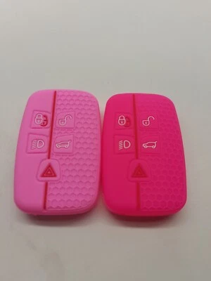 2*Silicone Fob Key Cover for 2017 2018 2019 2020 JAGUAR XF JAGUAR F TYPE XJ F XE — 第 1/4 张图片