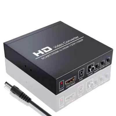 NEWKENG NK-8S SCART + HDMI to HDMI 720P / 1080P HD Video Converter Adapter Scale - Image 1 of 4