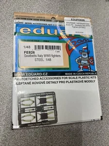 1/48 Eduard #FE826 Italy WW2 Fighters Seatbelts - Picture 1 of 1