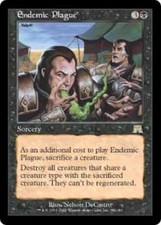 1x Endemic Plague Onslaught  Mtg Magic The Gathering Card Game Rare