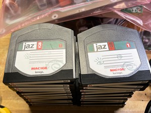 lot of 24 Jaz Disks used 1GB IBM Compatible Disk For iomega Jaz Drive 