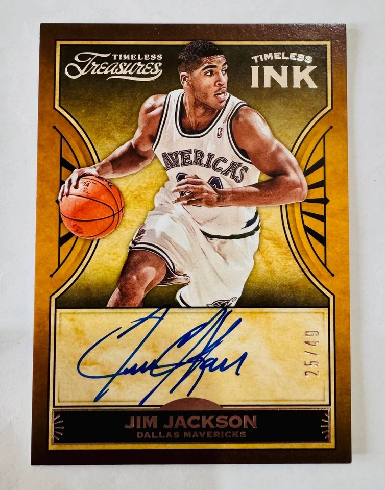 Jim Jackson 2018-19 Panini Timeless Treasures Ink Autograph Auto /49 - Image 1 of 1