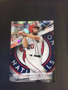 2016 Bowmans Best DANIEL MURPHY Atomic Refractor Parallel SSP #61 Nationals - Picture 1 of 1
