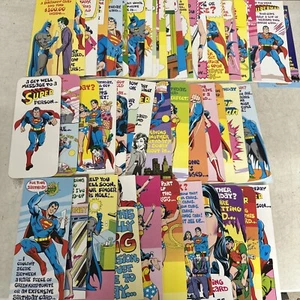 (48) DC Comics VTG Birthday Card Lot Mark 1 Superman Batman Wonder Woman - Picture 1 of 5