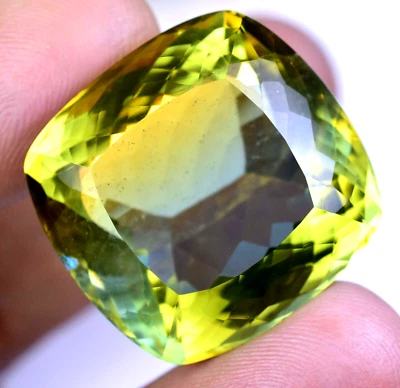 Natural Bi-Color Tourmaline 59.50 Ct Cushion Certified GIGANTIC Loose Gemstone - Image 1 of 4