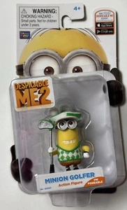 Despicable Me 2 Minion Golfer Action Figure Sealed In Box Brand New - Picture 1 of 2