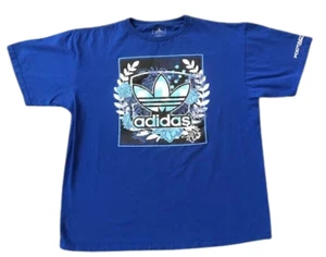 Adidas Men's Tre Foil Royal Crest T Shirt, 4XL, NWOT - Picture 1 of 1