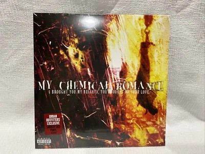 MY CHEMICAL ROMANCE, «Я принес вам свои пули», ЗАПЕЧАТАННАЯ, дымчато-красная виниловая пластинка parore - Изображение 1 из 4
