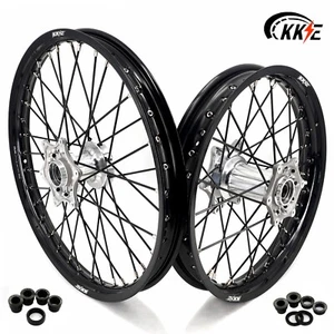 KKE 21/19" New Casting MX Wheels Rims Fit KTM EXC F SXF XC 250 350 450 2003-2025 - Picture 1 of 18